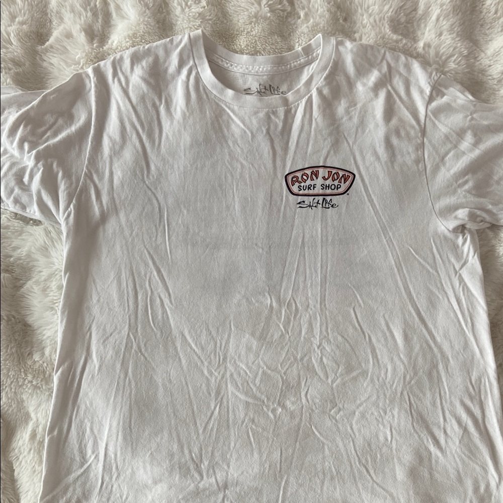Salt Life White Short Sleeve Tee
